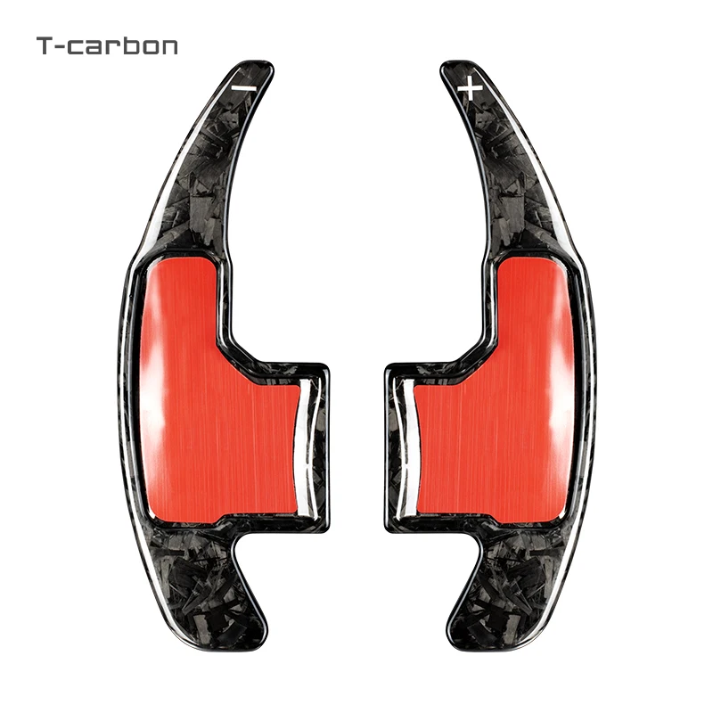 

Steering Wheel Shift Paddles For Mustang 2015-2017 Carbon Fiber Modified Paddle Stickers Car Interior