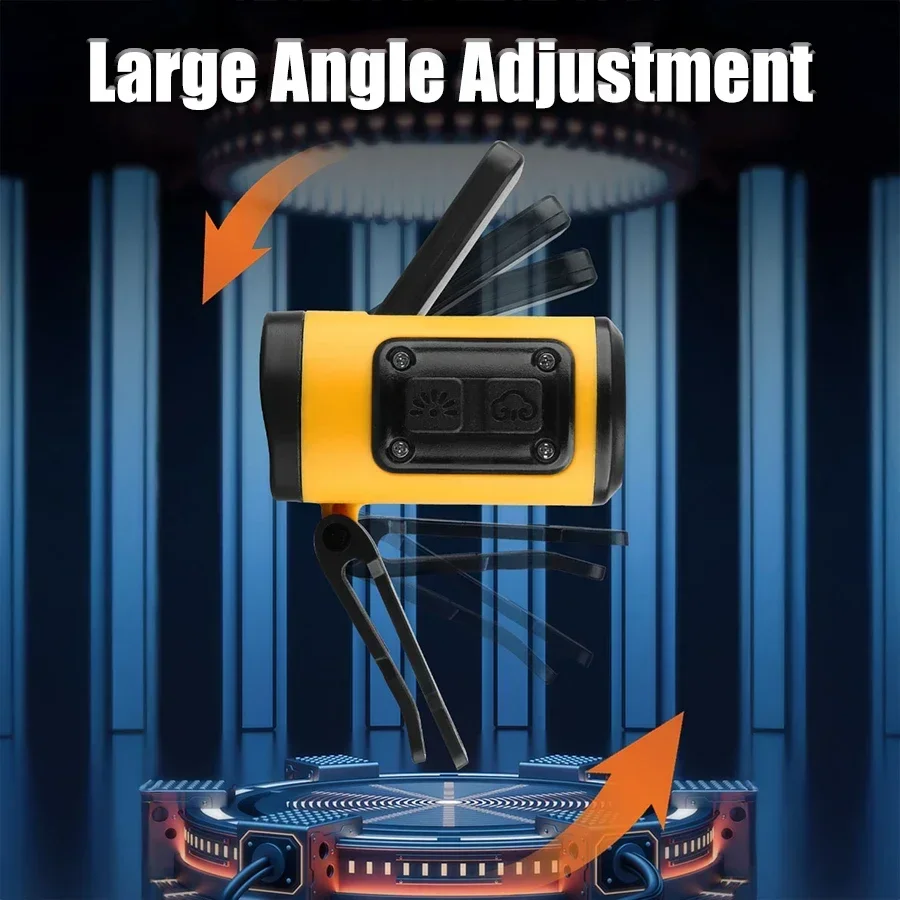 Многофункциональный сенсорный фонарик BALDR светодиодный рабочий фонарь COB USB