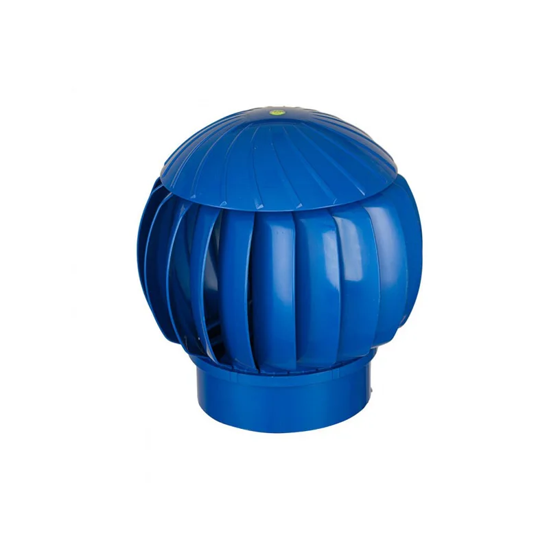 

Ventilation Rotary Roof Fan Extractor Nanodeflector ABS Plastic 160 mm black color Air Roof Vents