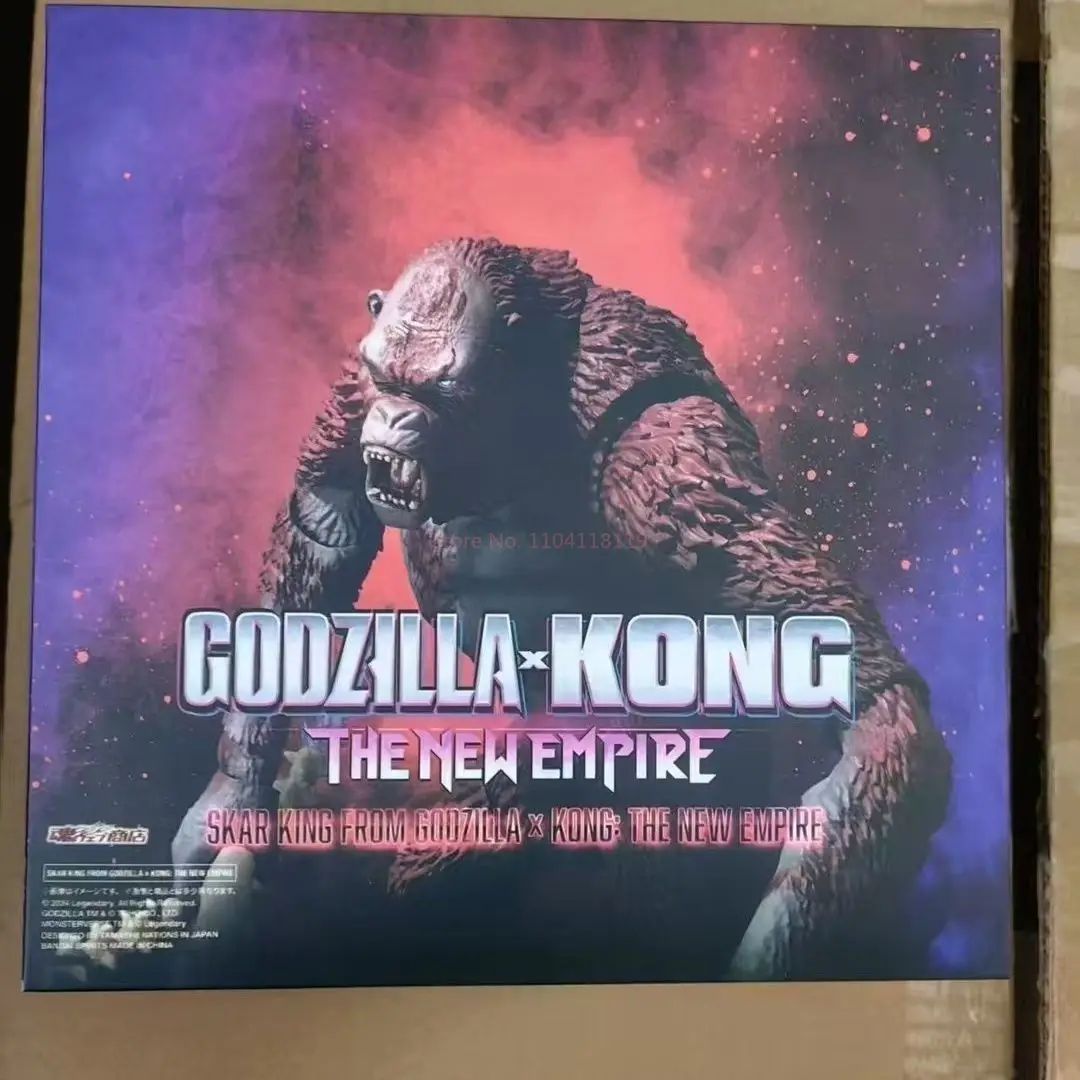 Фото Hot Shm 2024 Годзилла против. Кинг-Конг 2: Rise Of Empires Scar King ПВХ Фигурка Коллекционные подвижные игрушки Детский подарок №5