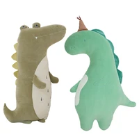 1pc new soft animal cartoon pillow cushion cute fat unicorn crocodile dinosaur plush toy stuffed lovely kids birthyday gifts