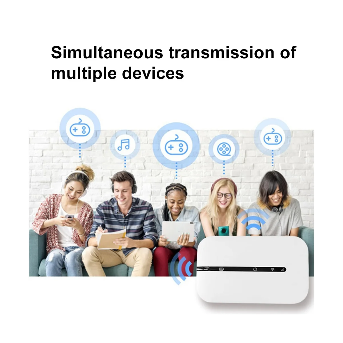 

4G Pocket MiFi WiFi Router 150Mbps WiFi Modem Car Mobile Wifi Wireless Hotspot with Slot Portable WiFi
