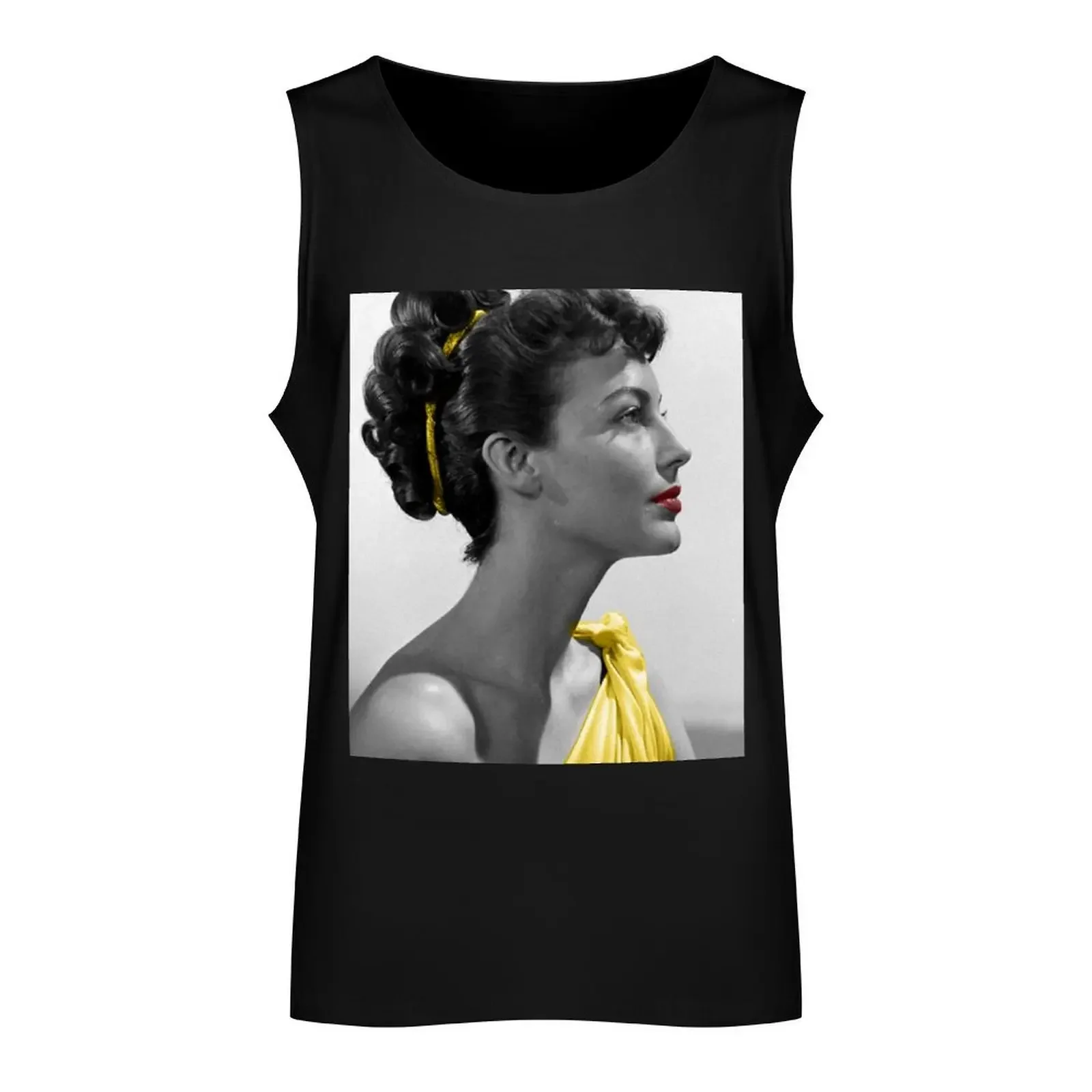 Фото Мужская майка Ava Gardner's Touch, баскетбольная одежда для спортзала, мужская футболка, футболка для бодибилдинга №2