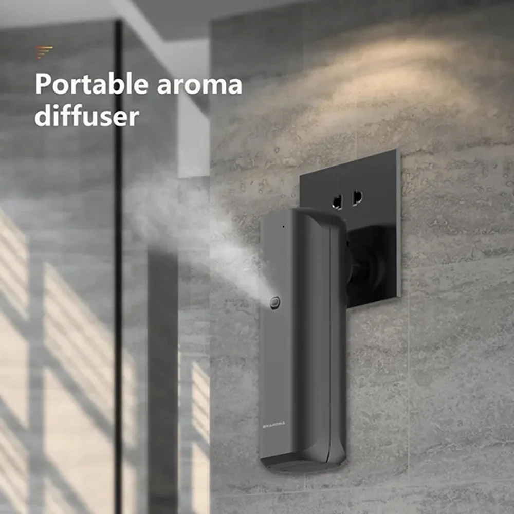 Фото Аромадиффузор TEABLUM с обхватом 300 м³, электрический, Bluetooth, для дома, освежитель воздуха, подключаемый к розетке №1