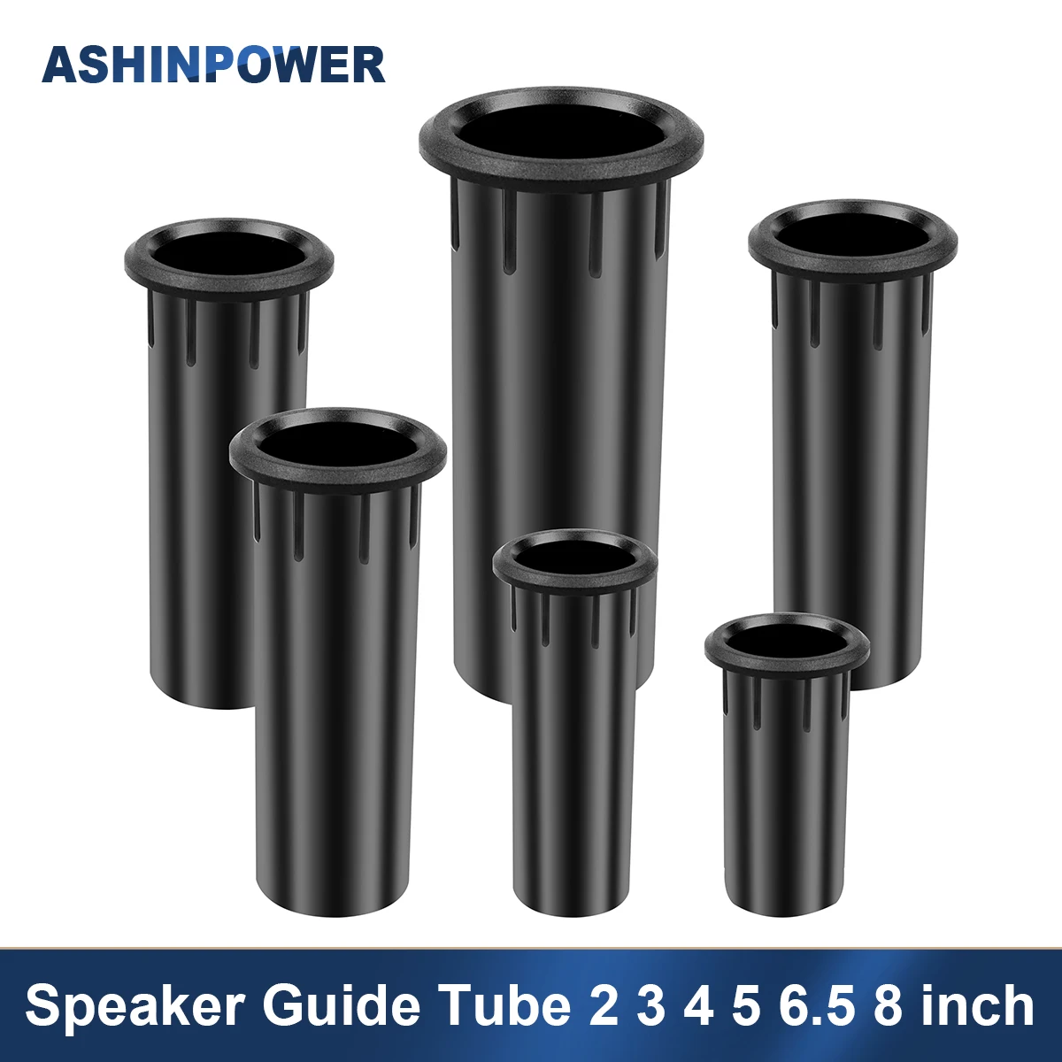 Ashinpower динамик направляющая трубка 2 3 4 5 6 8 дюймов Бас Сабвуфер громкий