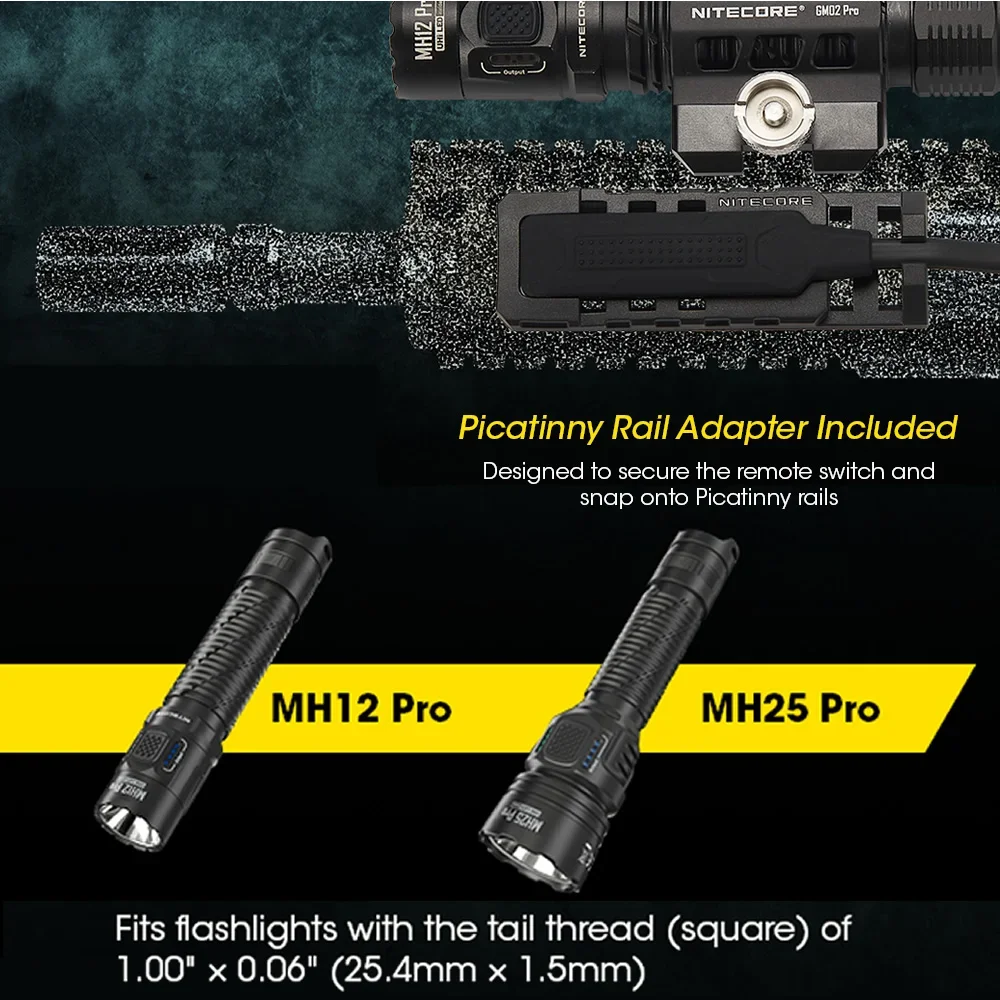 Оригинальный дистанционный переключатель Nitecore RSW1 Pro портативные аксессуары для