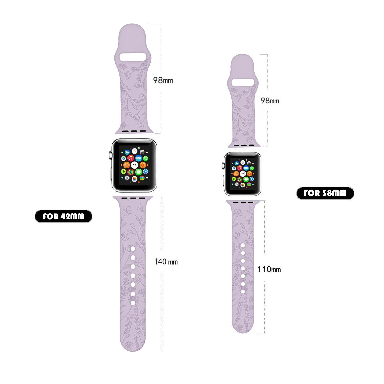 Strap for Apple watch ultra band 44mm 49mm 40mm 38mm 42mm 41mm 45mm Silicone Bracelet for iwatch series 8 7 6 5 4 3SE watch band