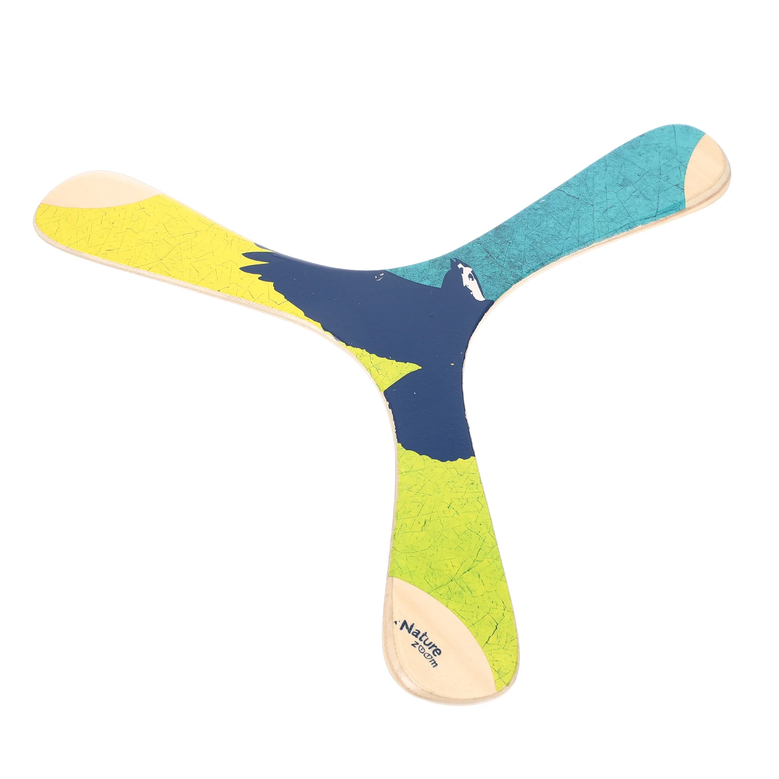 

Pu Boomerang Child Outdoor Toys Kids Three-bladed Wood Children Accessory