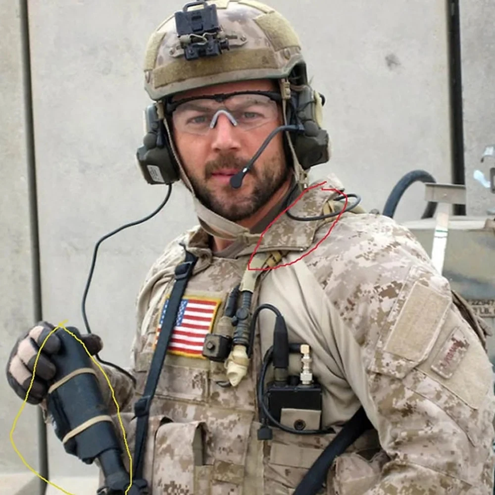 4 шт./партия тактические резиновые кольца для страйкбола