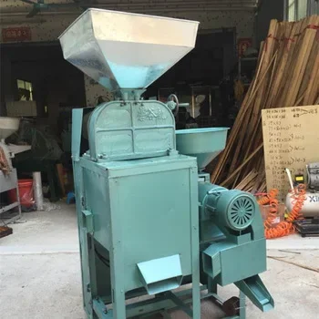 Фрезер для очистки риса машина обработки пищевых продуктов