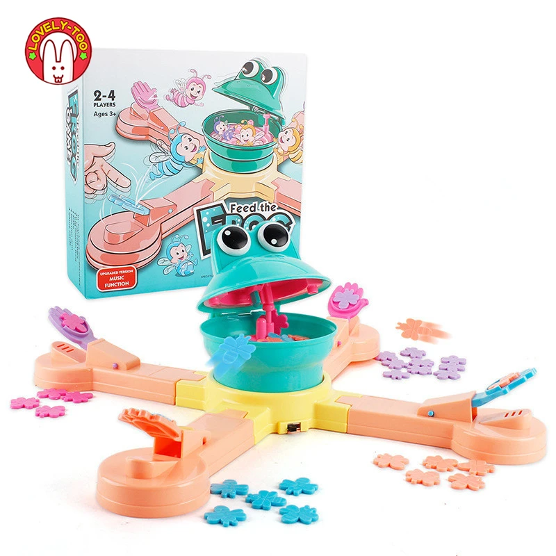 

Feed Frog Insect Strategy Game For Children And Adults Family Party Gathering Interactive Board Game Stress Relief Toys