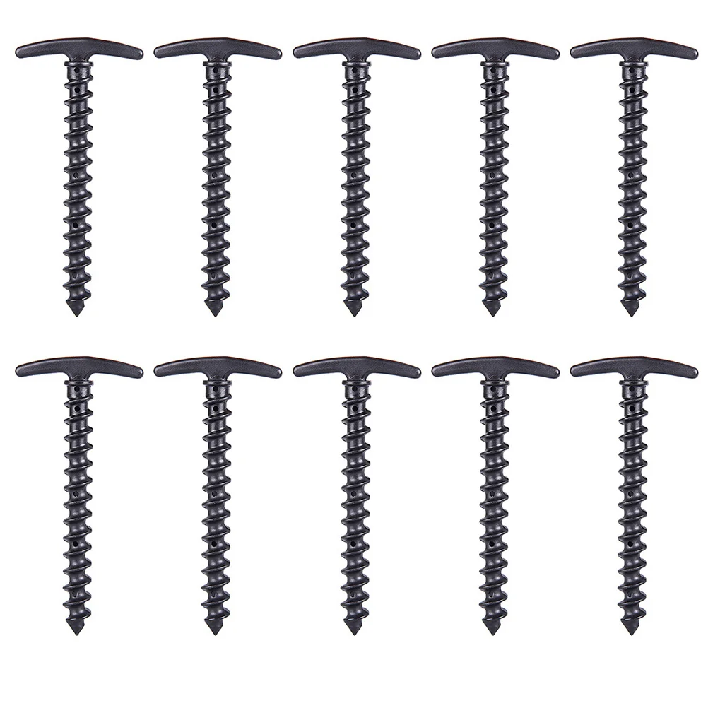 

10Pcs Tent Stakes Durable Garden Stakes Fixing Ground Nails Ground Pegs