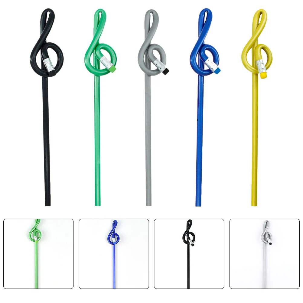 

Pencil Clef Note Musical Writing G Drawing Treble Bent Sketchpainting School Assorted Kawaii Students Artists Gift Gifts Lovers