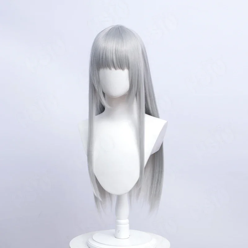 Rozen Maiden suigintou косплей парик Серебряные длинные волосы ртутная лампа Косплей