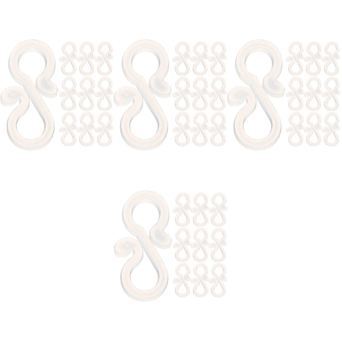 

400 pcs Replacement Hanging Gutter Clip Outdoor Christmas Clips LED String Clips Christmas Hooks