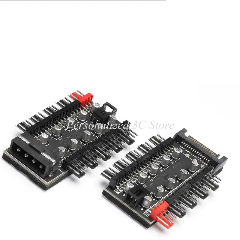 

Материнская плата с 1 на 10 контактов вентилятор 4 контакта PWM кулер вентилятор концентратор разветвитель удлинитель 12 в разъем питания ПК ад...