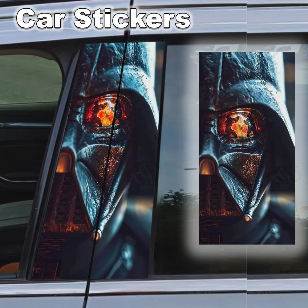 

Самоклеящийся плакат «Звездные войны», автомобильные наклейки, B-стойка, водостойкий солнцезащитный крем, украшение, царапины, сделай сам, дверные наклейки, аксессуары