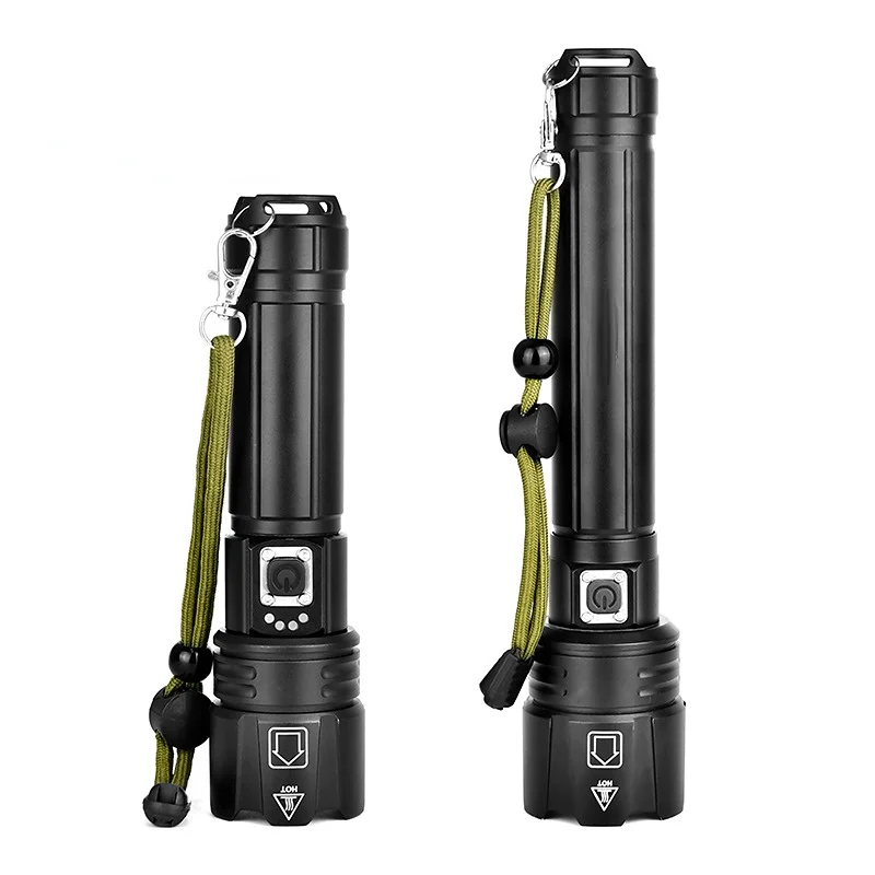 

Super Bright XHP90/XHP70 LED Flashlight USB Rechargeable 18650 26650 Torch Lantern Hunting Lamp Zoom Camp Torch