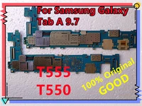 original for samsung galaxy tab a 9 7 t550 t555 motherboard t550 wifiwlan version t555 wifi sim support android os install