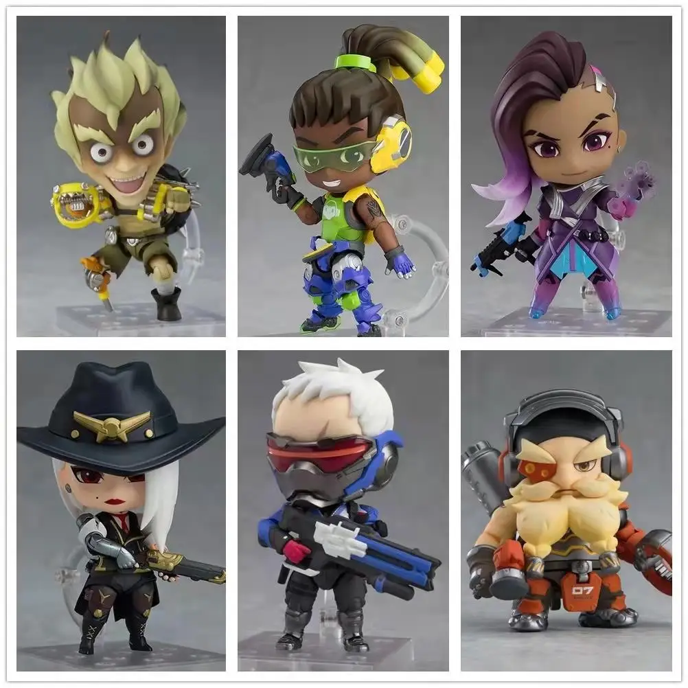 Lúcio Ashe Sombra Junkrat Torbj Rn Lindholm Collectible Model Doll Hot