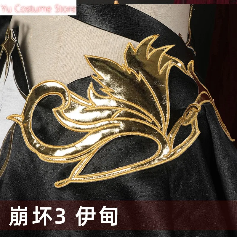 Ю костюм аниме! Honkai Impact 3rd Eden игровой элегантное платье униформа косплей Хэллоуин