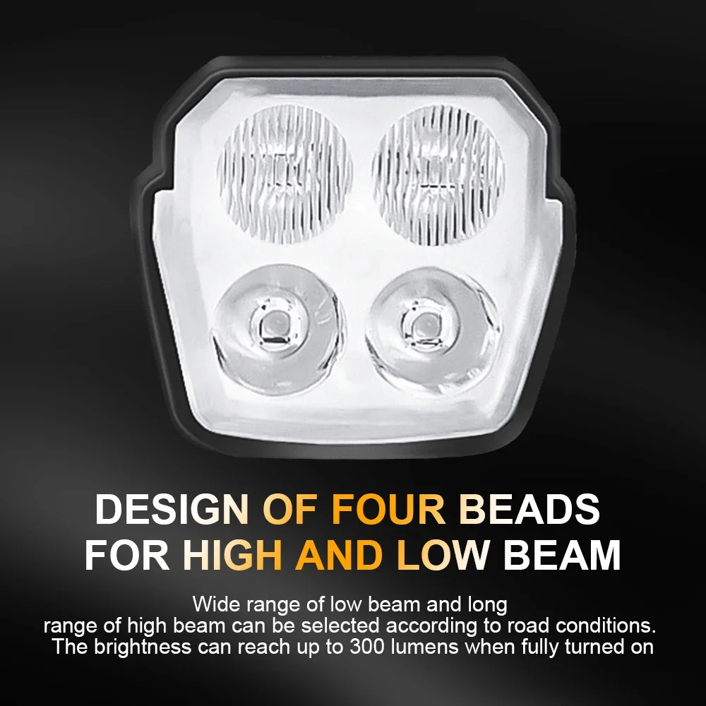 Велоцитовый передний фонарь для езды на велосипеде со звуковым сигналом 2-в-1