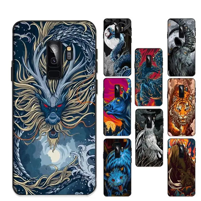 

Chinese zodiac style Phone Case For Samsung Galaxy S 20lite S21 S21ULTRA s20 s20plus for S21plus 20UlTRA