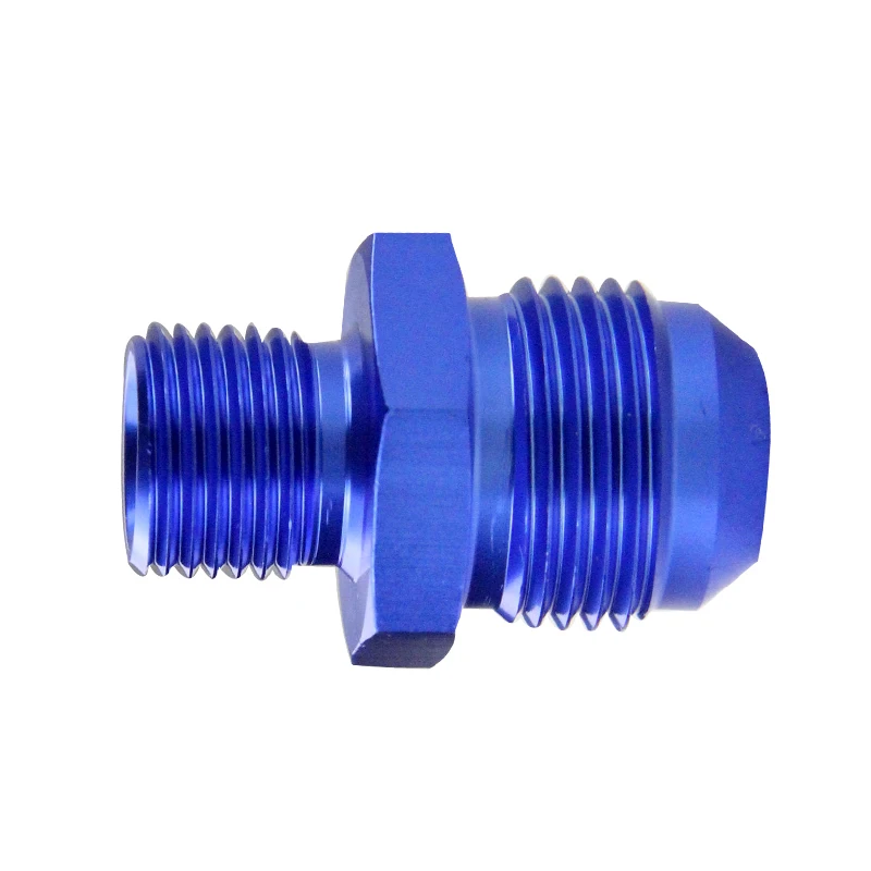 VR - BLUE Male 10AN 10 An Flare to M16x1.5 (мм) метрический прямой фитинг порта 10To M16 * 1 5. Адаптер