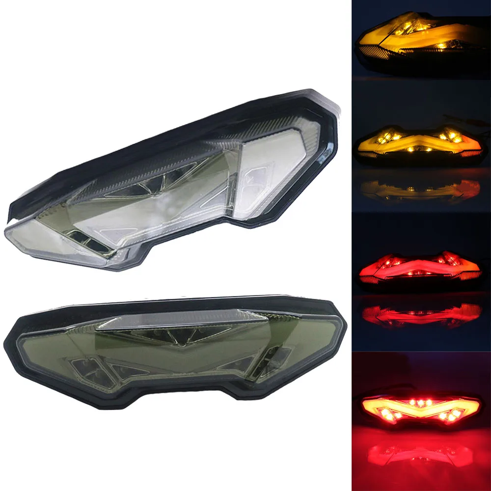 

1 шт. мотоциклетный черный встроенный светодиодный стоп-сигнал + Сигналы поворота для YAMAHA FZ-09 Φ MT09 трассировщик 13-17