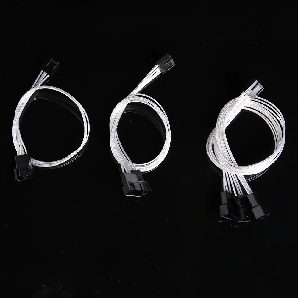 

3Pin/4Pin PWM Splitter Adapter Samll Household Computer Accessories for CPU Cooling Fan Cord Extension Cable