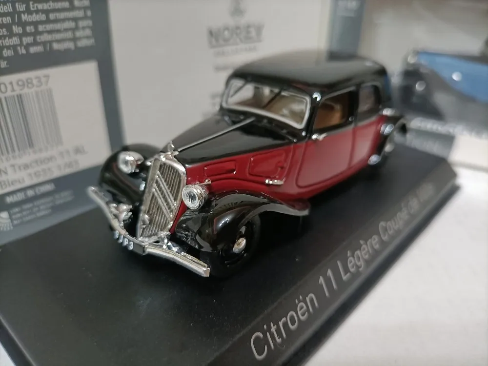 

Norev 1/43 Citroen 11 Legere De Ville 1935 Classic Car Model