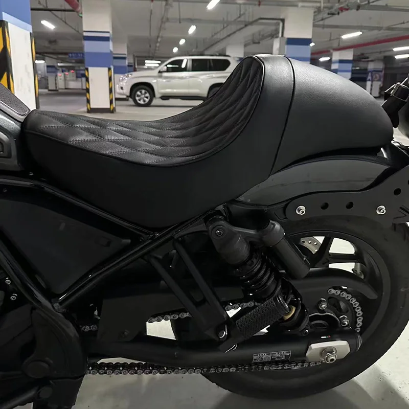 

Мотоциклетная подушка на сиденье для водителя Honda CMX1100 CM1100, передняя и задняя подушки, подходит для Rebel CMX1100 CM1100 2017-2024, аксессуары