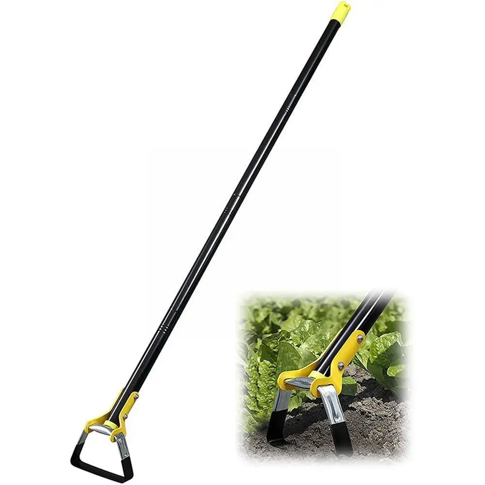 

Portable Garden Hoe Tool Stainless Steel Stirrup Easy Hoe Tool Tool Clean To Soil Hoe Weeding Device Weeding Garden Lo B6j2