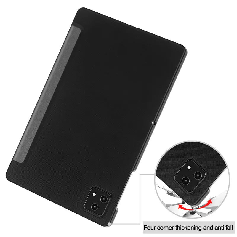 Для T-Mobile REVVL TAB 5G 10 36 &quotтройная Магнитная Кожаная подставка жесткий смарт-чехол