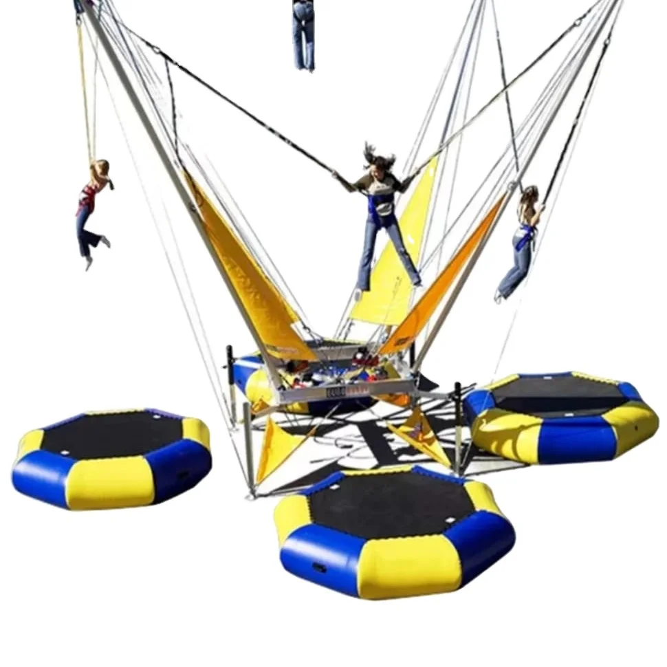 

inflatable trampoline bungee for kids and adults