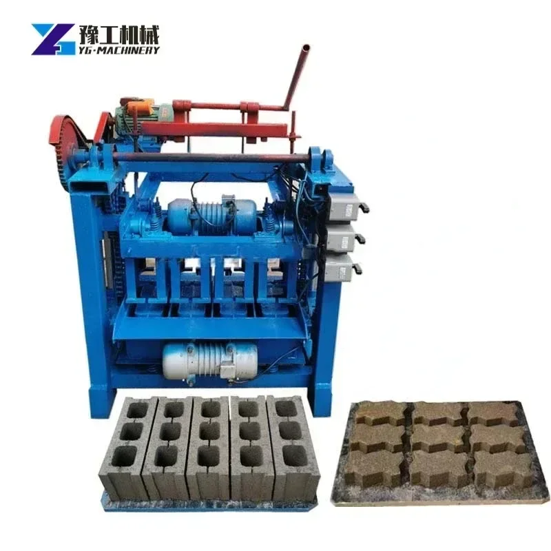 Машина для производства бетонных блоков YG De Fabrication Des Brique Bloc Ciment Price