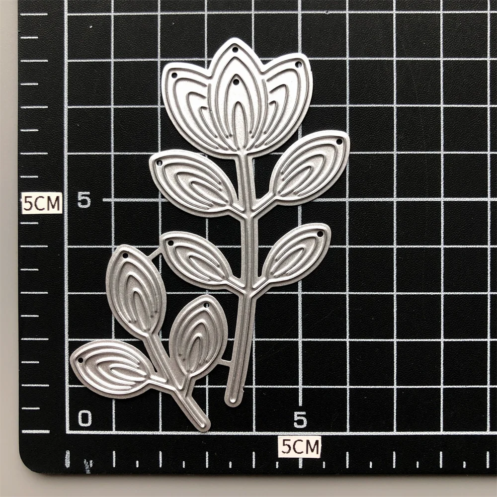 (18 стилей) Металлические ножи для вырубки листьев, DIY скрапбукинг, бумажный фотоальбом, рукоделие, форма ножа, открытки, штампы, для декора.