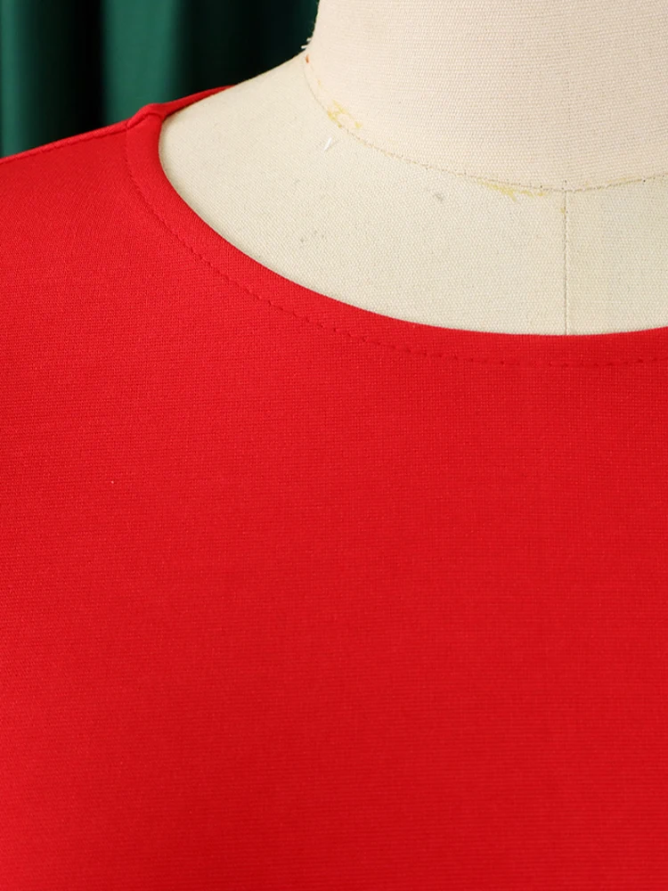 FairyShely сексуальное платье больших размеров с коротким рукавом 2024 однотонное