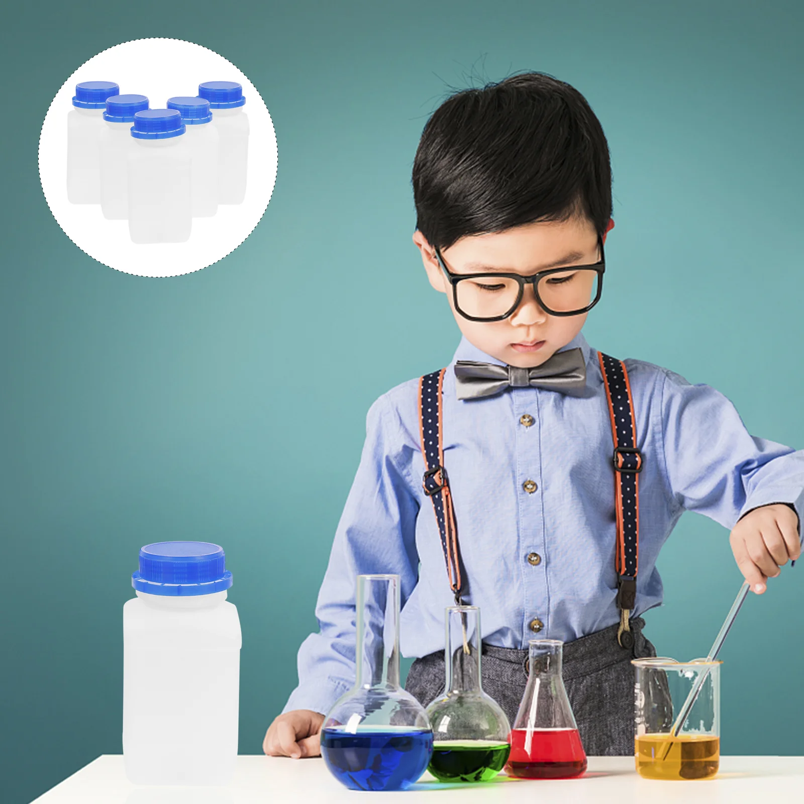 

5 шт., пластиковые контейнеры с защитой от кражи