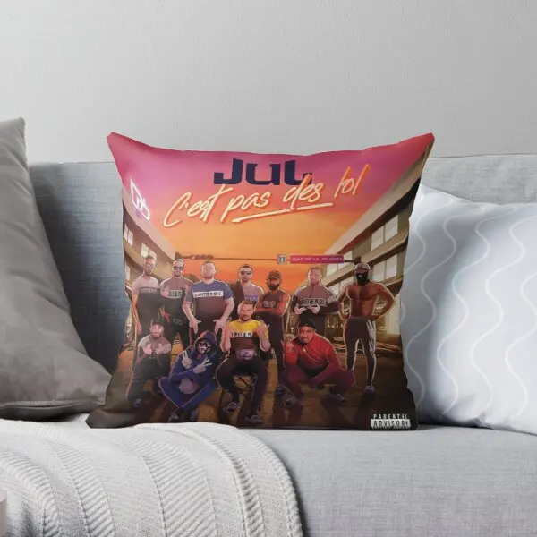 

It Is Not Lol Jul Printing Throw Pillow Cover Home Waist Soft Hotel Fashion Comfort Case Car Fashion Office Pillows not include