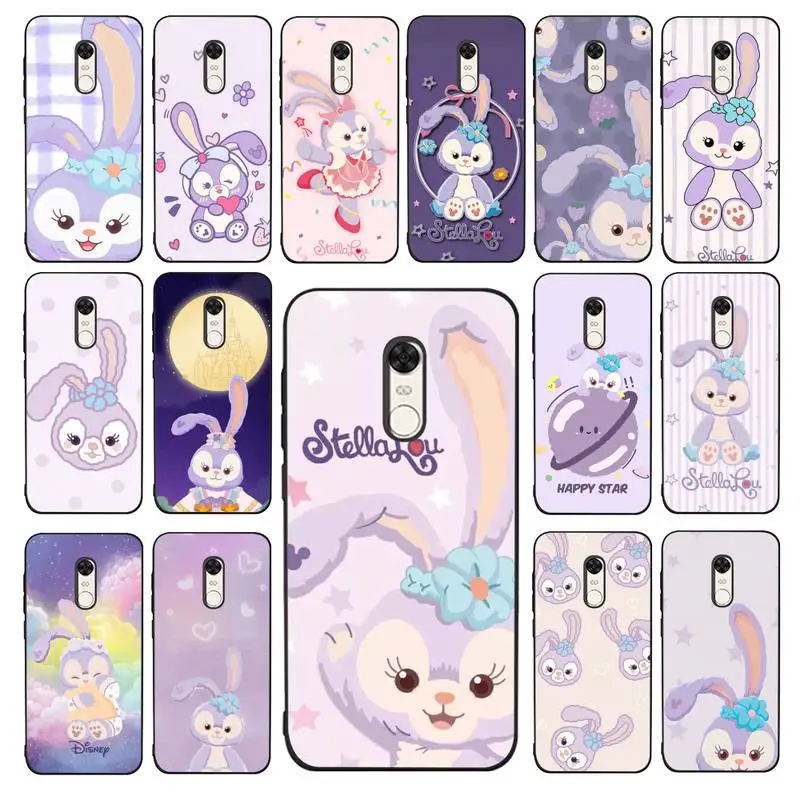 

Disney Cartoon StellaLou Phone Case for Redmi 5 6 7 8 9 A 5plus K20 4X 6 cover