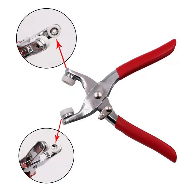 

Plier Tool 50pcs Metal Snap Button for Clothing Thickened Snap Fastener Kit DIY Craft Supplie Sewing Accessories De Costura