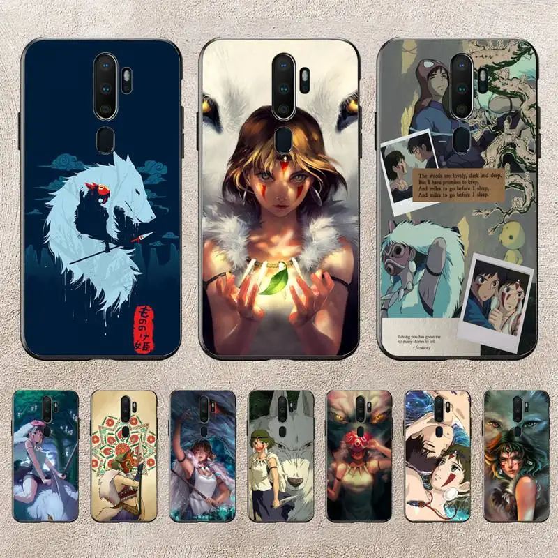 

Princess Mononoke Phone Case For Redmi 9A 8A 6A Note 9 8 10 11S 8T Pro K20 K30 K40 Pro PocoF3 Note11 5G Case