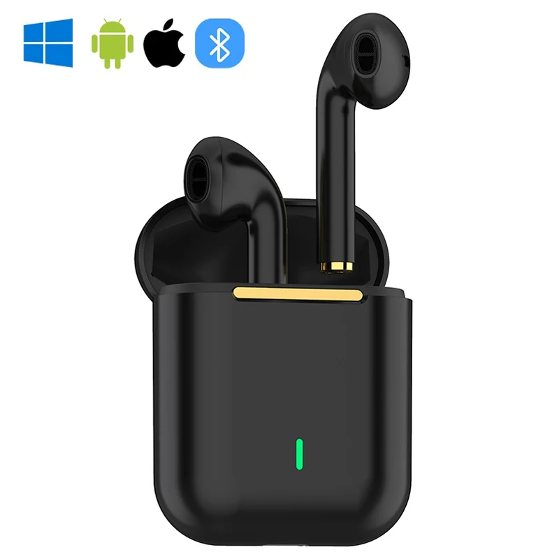 

J18 TWS Wireless Earphones Bluetooth 5.0 True Stereo Sport Game Headphones In Ear With Microphone Touch Operate For Android iOS