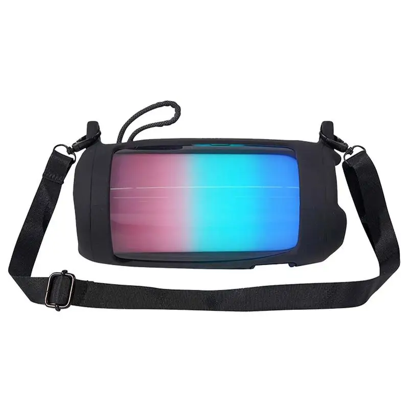 

Soft Protective Case Cover For Pulse5 Wireless Speaker Accessories Portable Protection Sleeve With Strap And Hook Shockproof