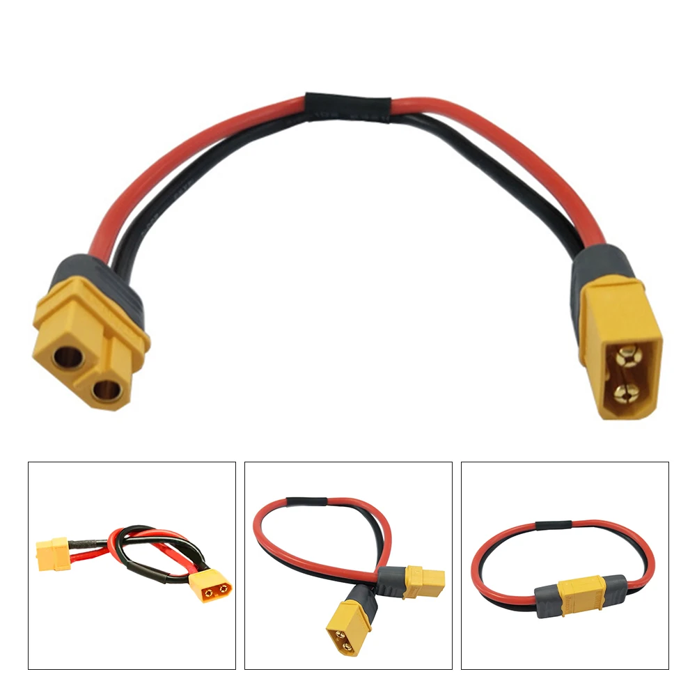 Силиконовый кабель питания 14AWG с вилкой предохранитель среднего лезвия 50 А для