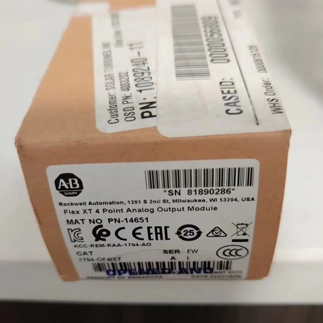 Модуль PCL 1794-TB3 1794-TBNF новая оригинальная фотография