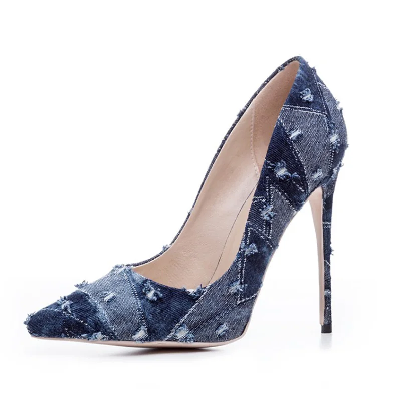 

High Heels Women 2022 Large Size Women's Shoes Pointed High Heels Spring And Summer Shallow Mouth Elegant Retro Women's Shoes