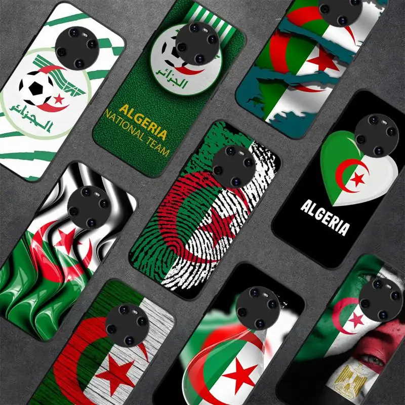 

Algeria Flag Phone Case for Huawei Y 6 9 7 5 8s prime 2019 2018 enjoy 7 plus