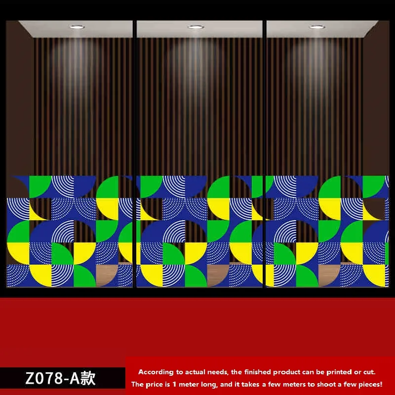 QiAds на заказ креативная геометрия защита от столкновений линия талии стеклянная